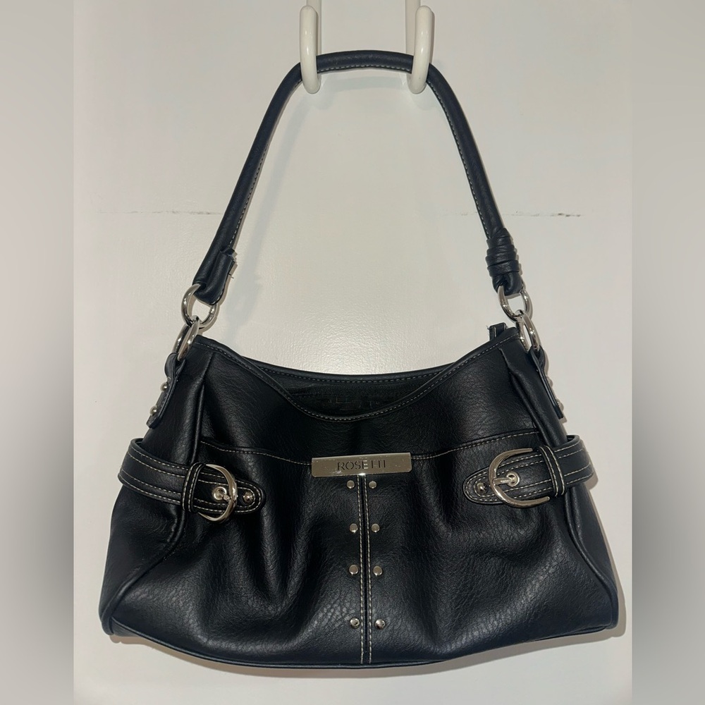 Rosetti Elegant Black Shoulder Bag